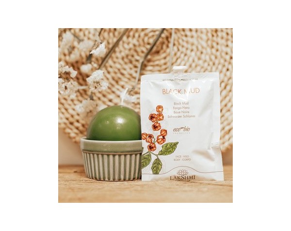 Fango Nero Lakshmi | Barro Negro Desintoxicante y Reafirmante para la