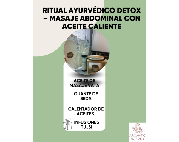 Ritual Ayurvédico Detox | Masaje Abdominal con Aceite Caliente Ritual Ayurvédico Detox | Masaje Abdominal con Aceite Caliente