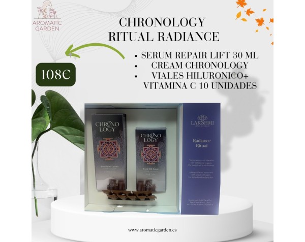 Ritual Radiance Chronology Lakshmi | Ritual Facial Nocturno con Coláge Ritual Radiance Chronology Lakshmi | Ritual Facial Nocturno con Coláge