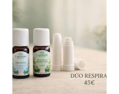 Dúo Respira Aromaterapia | Respiración y Energía Vital | Aromatic Gard