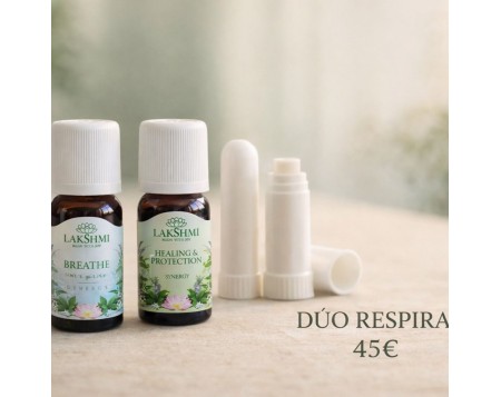 Dúo Respira Aromaterapia | Respiración y Energía Vital | Aromatic Gard