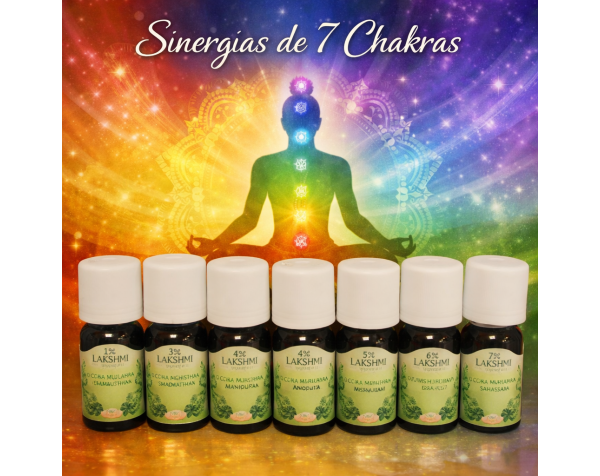 Kit Reequilibrio de Chakras con Aceites Esenciales – Aromatic Garden