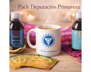 Pack Depuración Profunda de Primavera | Tisanas Detox + Taza Chakra de