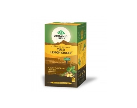Infusión Tulsi Lemon Ginger Bio | Anti estrés y defensas