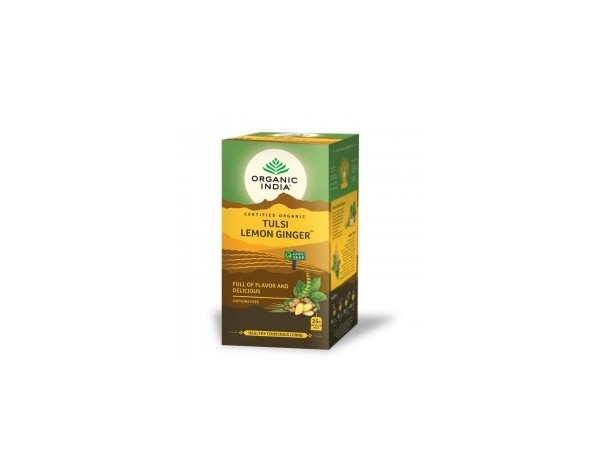 Infusión Tulsi Lemon Ginger Bio | Anti estrés y defensas