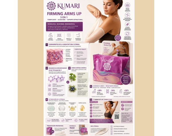 KUMARI Firming Arms Up | Tratamiento reafirmante brazos efecto lifting