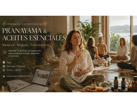 Jornada de Pranayama y Aceites Esenciales en Vigo | 7 Junio