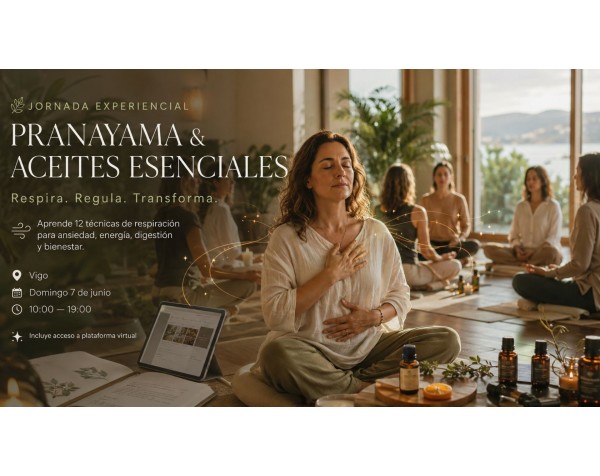 Jornada de Pranayama y Aceites Esenciales en Vigo | 7 Junio