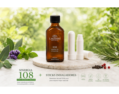 Sinergia 108 - Aceite Esencial Natural para Dolor Muscular y Articular