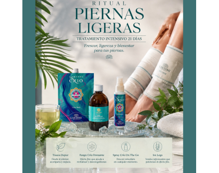 Ritual Piernas Ligeras | Tratamiento Intensivo 21 Días |