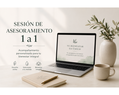 Sesión de Asesoramiento 1 a 1 (1 hora) | Aromaterapia y Bienestar Natu