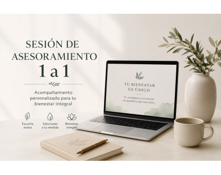 Sesión de Asesoramiento 1 a 1 (1 hora) | Aromaterapia y Bienestar Natu