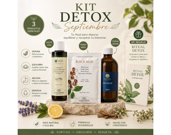 Kit Detox Septiembre + Ritual Detox de Regalo | Aromatic Garden