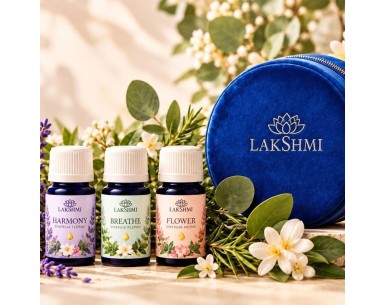 Trío de Sinergias Lakshmi + Pochet de Regalo | Aromaterapia